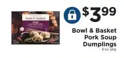 ShopRite Bowl & Basket Pork Soup Dumplings offer