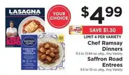 ShopRite Chef Ramsay Dinners offer