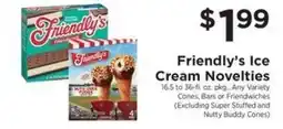 ShopRite Friendly's Ice Cream Novelties offer