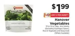 ShopRite Hanover vegetables offer