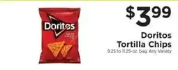 ShopRite Doritos tortilla chips offer