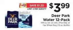 ShopRite Deer Park Water offer