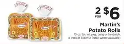 ShopRite Martin's potato rolls offer