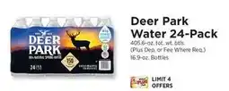 ShopRite Deer Park Water offer