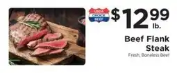 ShopRite Beef Flank Steak offer