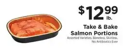 ShopRite Take & Bake Salmon Portions offer