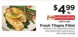 ShopRite Fresh Tilapia Fillet offer