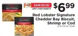 ShopRite Red Lobster Signature Cheddar Bay Biscuit, Shrimp or Cod offer