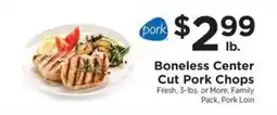 ShopRite Pork Boneless Center Cut Pork Chops offer