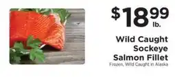 ShopRite Wild Caught Sockeye Salmon Fillet offer