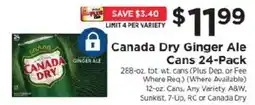 ShopRite Canada Dry Ginger Ale offer