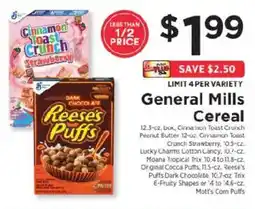 ShopRite General Mills Cereal offer