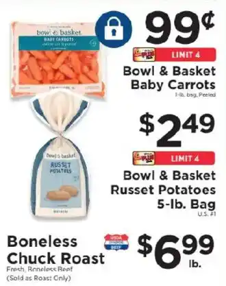 ShopRite Bowl & Basket Baby Carrots offer