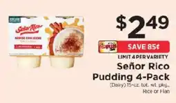 ShopRite Señor Rico Pudding offer
