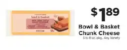 ShopRite Bowl & Basket Chunk Cheese offer