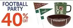 Hobby Lobby Football Party offer