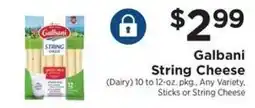 ShopRite Galbani String Cheese offer