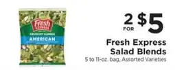 ShopRite Fresh Express Salad Blends offer