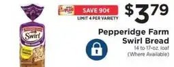 ShopRite Pepperidge Farm Swirl Bread offer