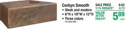 Menards Corbyn Smooth offer