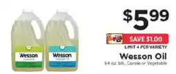 ShopRite Wesson Oil offer