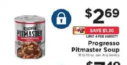 ShopRite Progresso Pitmaster Soup offer