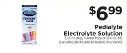 ShopRite Pedialyte Electrolyte Solution offer