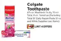 ShopRite Colgate toothpaste offer