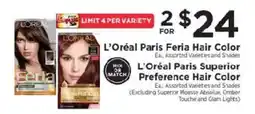 ShopRite L'Oréal Paris Feria Hair Color offer