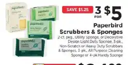 ShopRite Paperbird Scrubbers & Sponges offer