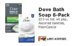 ShopRite Dove Bath Soap 6-Pack offer