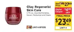 ShopRite Olay Regenerist Skin Care offer