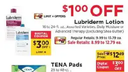 ShopRite Lubriderm Lotion offer