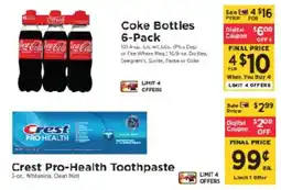 ShopRite Coke Bottles offer