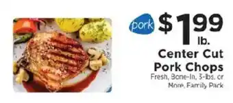 ShopRite Pork Center Cut Pork Chops offer