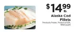ShopRite Alaska Cod Fillets offer