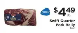ShopRite Swift quarter pork belly offer