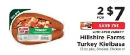 ShopRite Hillshire Farms Turkey Kielbasa offer