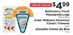 ShopRite BelGioioso Fresh Mozzarella Logs offer