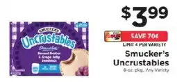 ShopRite Smucker's Uncrustables offer