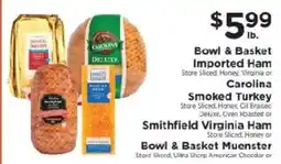 ShopRite Bowl & Basket Imported Ham offer