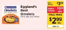 ShopRite Eggland's Best Omelets offer