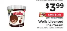 ShopRite Wells Licensed Ice Cream offer