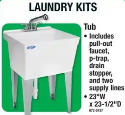 Menards Laundry Kits offer