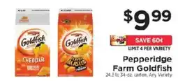 ShopRite Pepperidge Farm Goldfish offer