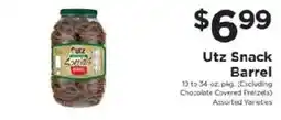 ShopRite Utz Snack Barrel offer