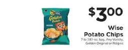 ShopRite Wise Potato Chips offer