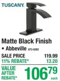 Menards Tuscany abbeville offer