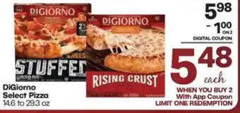 Harp's Market DiGiorno Select Pizza offer