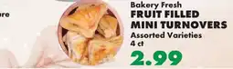 Sullivan's Foods Bakery Fresh Fruit Filled Mini Turnovers offer